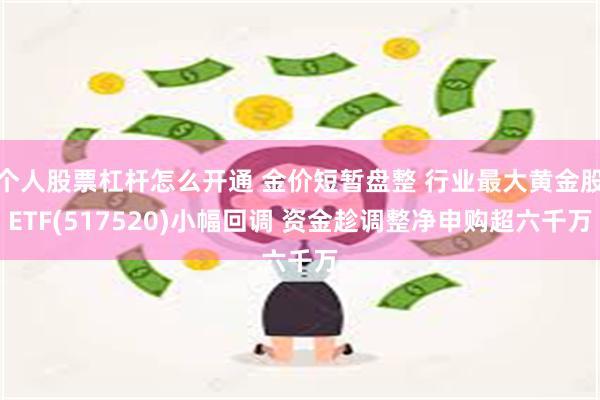 个人股票杠杆怎么开通 金价短暂盘整 行业最大黄金股ETF(517520)小幅回调 资金趁调整净申购超六千万