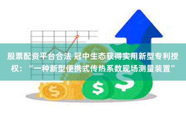 股票配资平台合法 冠中生态获得实用新型专利授权：“一种新型便携式传热系数现场测量装置”
