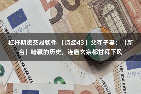 杠杆期货交易软件 【诗经43】父夺子妻：【新台】暗藏的历史，连唐玄宗都甘拜下风