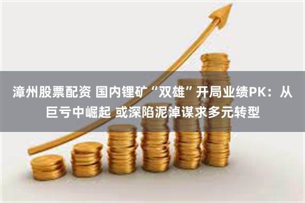 漳州股票配资 国内锂矿“双雄”开局业绩PK：从巨亏中崛起 或深陷泥淖谋求多元转型