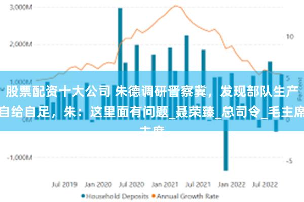 股票配资十大公司 朱德调研晋察冀，发现部队生产自给自足，朱：这里面有问题_聂荣臻_总司令_毛主席